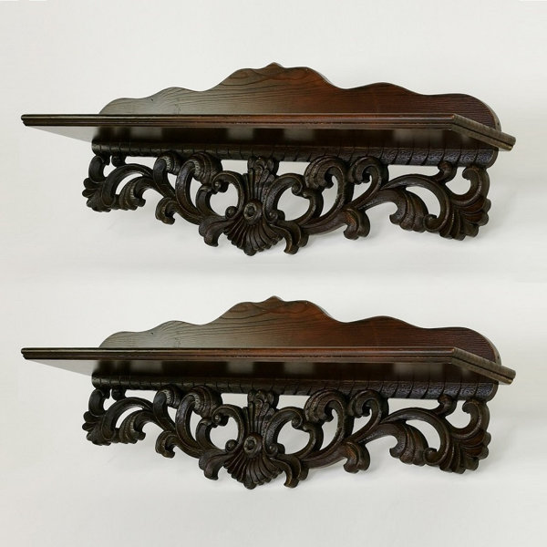 Bloomsbury Market Wantagh 2 Piece Pine Floating Shelf Wayfair Canada